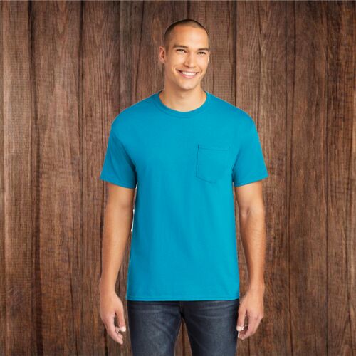 5300 Adult Heavy Cotton Pocket T-Shirt Thumbnail